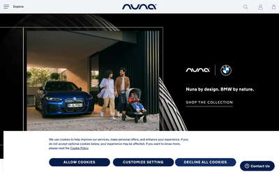 Nuna website screenshot