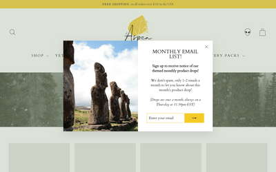 of Aspen website screenshot