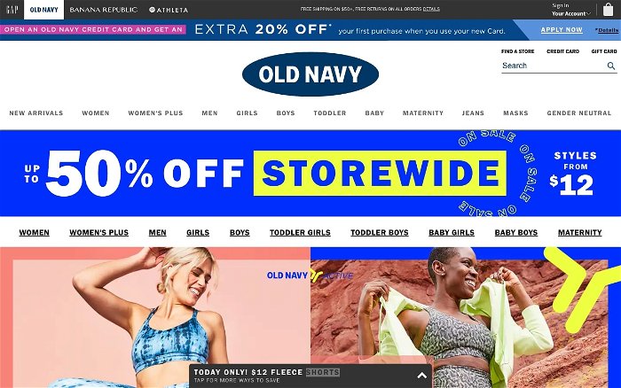 Old Navy - Ranks and Reviews