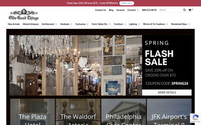 Olde Good Things website screenshot