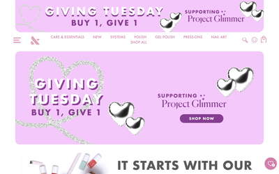 olive & june website screenshot