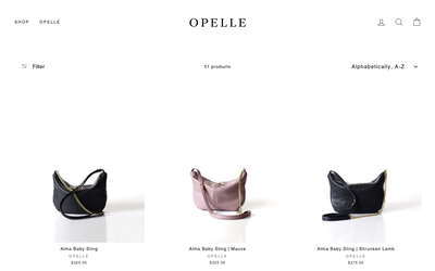 OPELLE website screenshot
