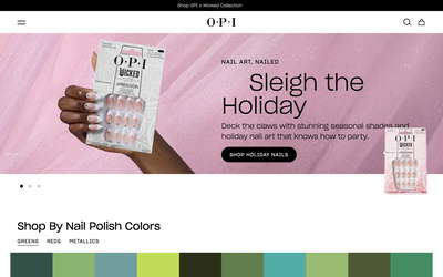 OPI website screenshot