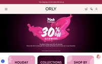 ORLY website screenshot