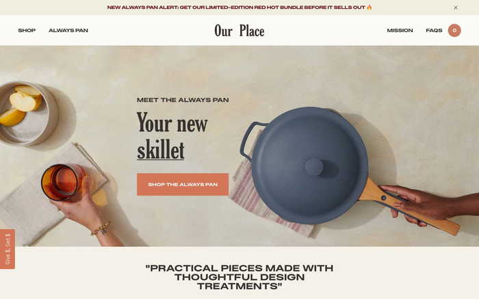 Our Place screenshot