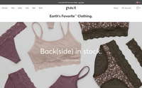 Pact Apparel website screenshot