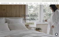 Parachute Home website screenshot
