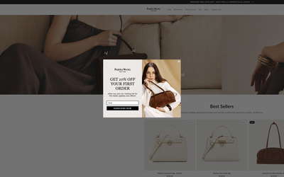 Parisa Wang website screenshot
