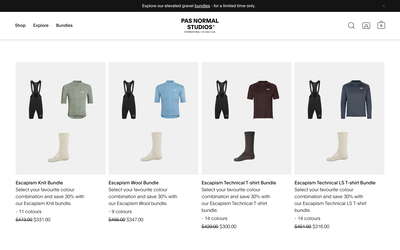 Pas Normal Studios website screenshot