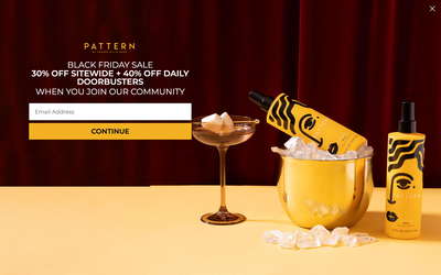 Pattern Beauty website screenshot