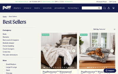 Paw.com website screenshot
