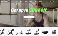 Peloton website screenshot