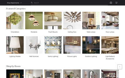Perigold website screenshot