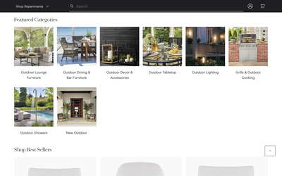 Perigold website screenshot