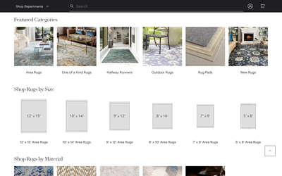 Perigold website screenshot