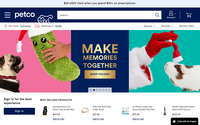 Petco website screenshot