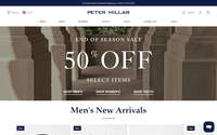 Peter Millar website screenshot