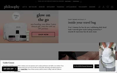 Philosophy website screenshot