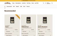 Philz Coffee website screenshot