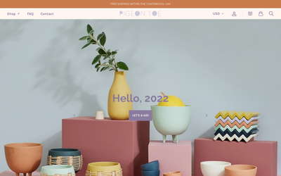 Pigeon Toe Ceramics website screenshot