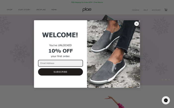 Plae screenshot