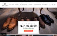 Popov Leather website screenshot
