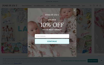 Posh Peanut website screenshot