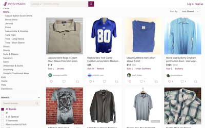 Poshmark website screenshot