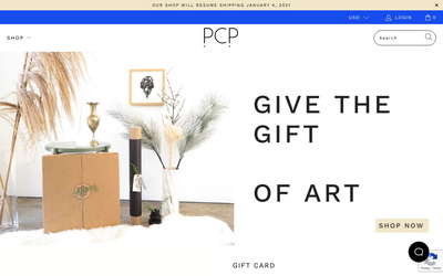 Poster Child Prints website screenshot
