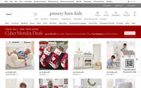 Pottery Barn Kids website screenshot