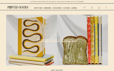 PRINTED GOODS on Shomp