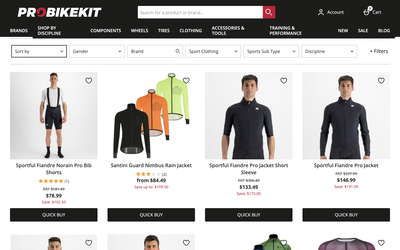 ProBikeKit website screenshot