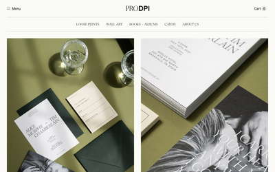 ProDPI website screenshot