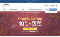 Pure Encapsulations website screenshot
