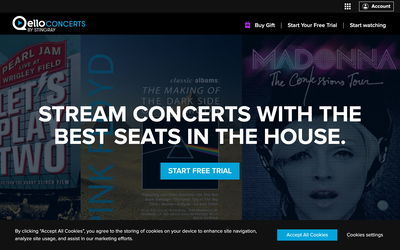 Qello Concerts on Shomp