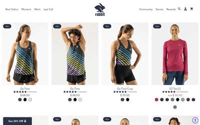 rabbit website screenshot