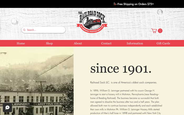 Railroad Sock screenshot