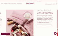Rare Beauty website screenshot