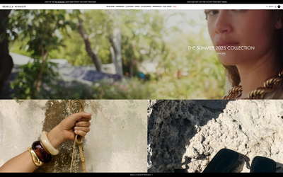 Rebecca Minkoff website screenshot