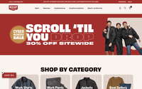 Red Kap website screenshot