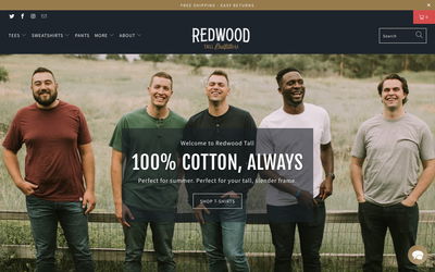 Redwood Tall Outfitters on Shomp