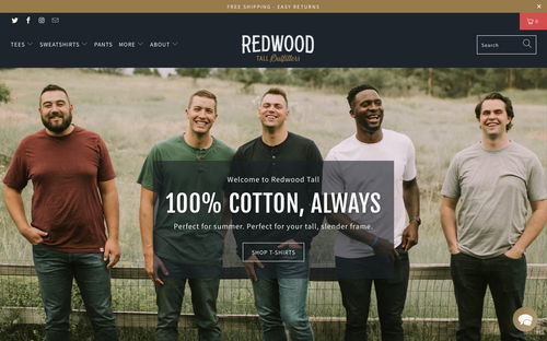 Redwood Tall Outfitters