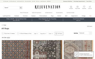 Rejuvenation website screenshot