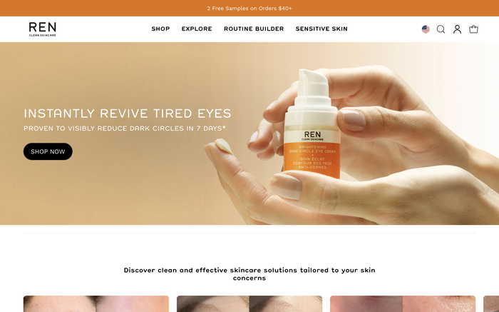 REN Clean Skincare screenshot