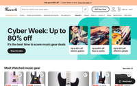 Reverb.com website screenshot