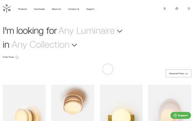 Rich Brilliant Willing website screenshot