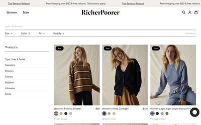 Richer Poorer website screenshot