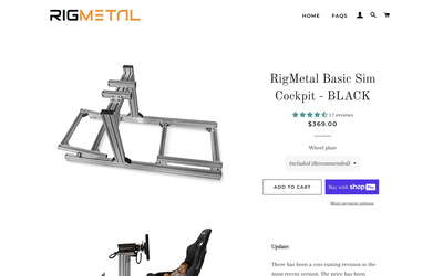 RigMetal website screenshot