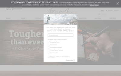 Rite in the Rain website screenshot