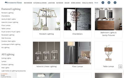 Riverbend Home website screenshot